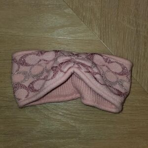 Coach Pink Baby Headband